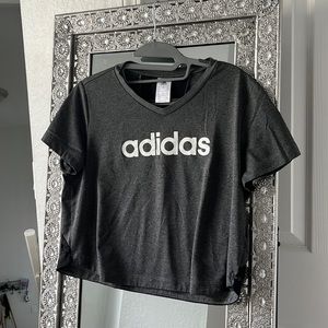 Adidas Cropped Workout Tee